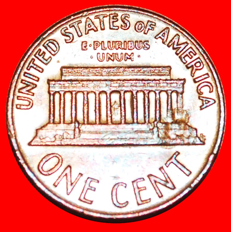  * MEMORIAL (1959-1982): USA ★ 1 CENT 1971S! LINCOLN (1809-1865) OHNE VORBEHALT!   