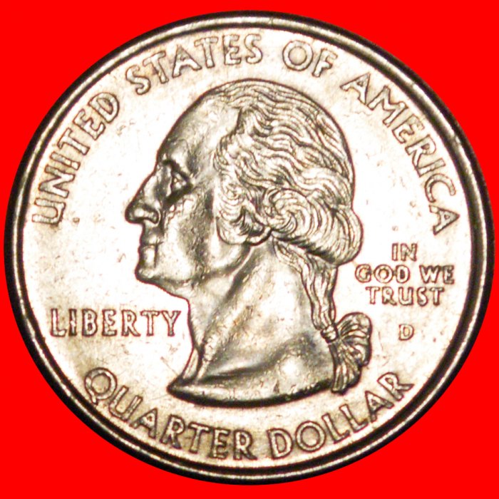  * GEWEHR 1788: USA ★ 1/4 DOLLAR 2000D! WASHINGTON (1789-1797)!★OHNE VORBEHALT!   