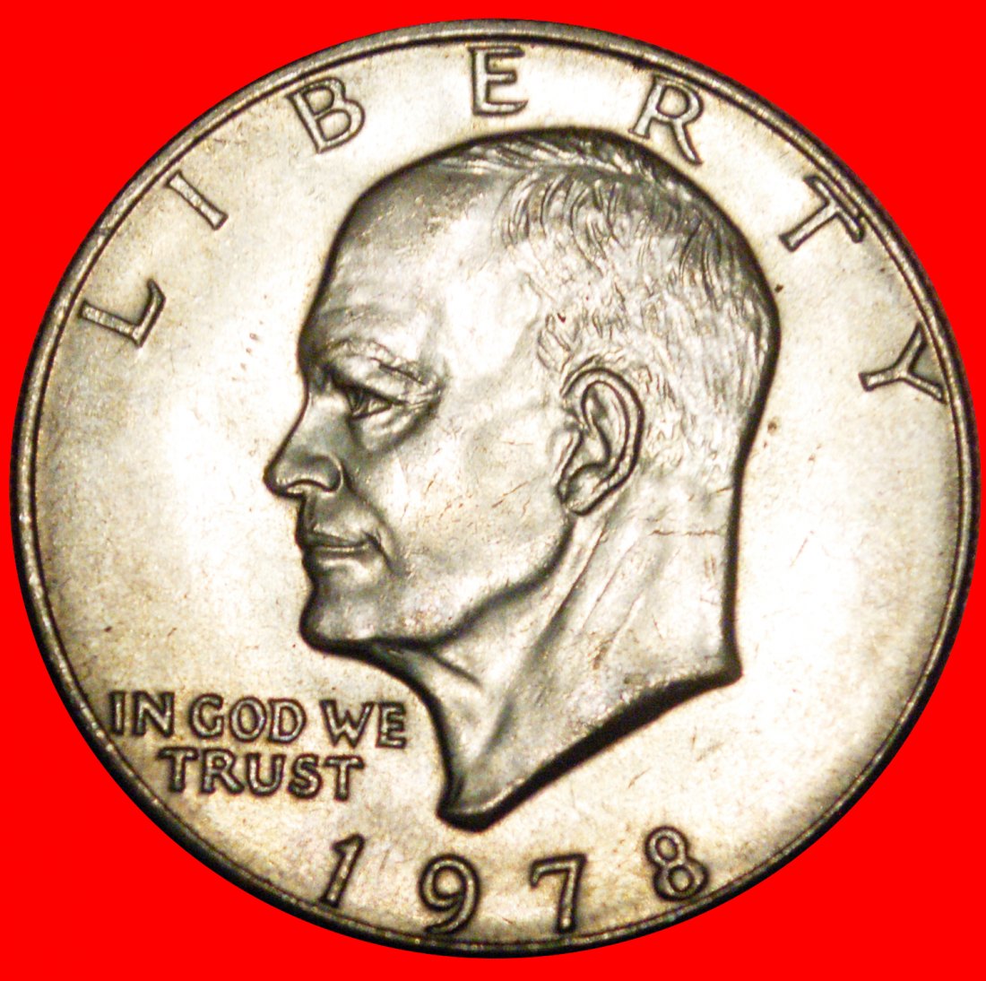  * LUNAR DOLLAR (1971-1999): USA ★ 1 DOLLAR 1978 UNC! EISENHOWER (1890-1969) LOW START ★ NO RESERVE!   