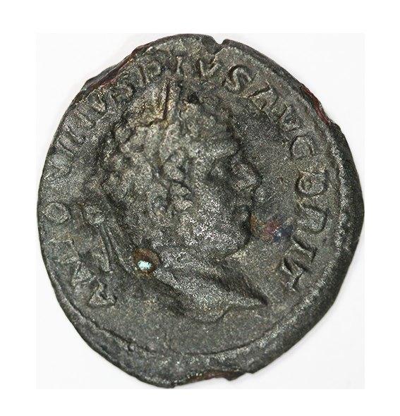  Caracalla 196-198 AD,Limes Denarius 2,79g.   