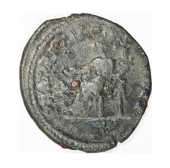  Caracalla 196-198 AD,Limes Denarius 2,79g.   