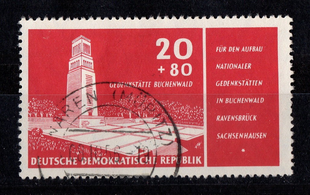  DDR 1956 Mi. 538 Echt gelaufen / Mi. 20,- EUR   
