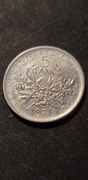  Frankreich 5 Franc 1971 Umlauf   