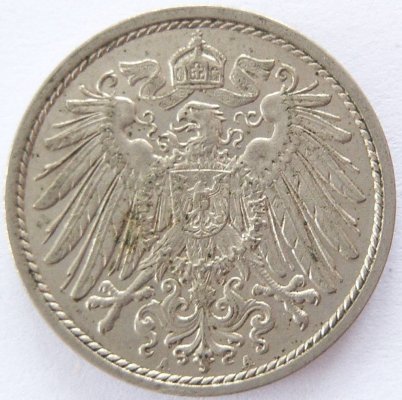  Deutsches Reich 10 Pfennig 1914 A K-N vz   
