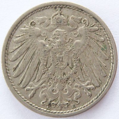  Deutsches Reich 10 Pfennig 1914 E K-N ss+   