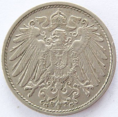  Deutsches Reich 10 Pfennig 1914 G K-N vz   