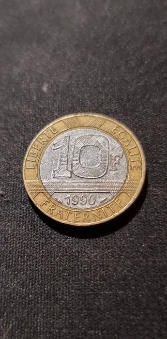  Frankreich 10 Franc 1990 Umlauf   