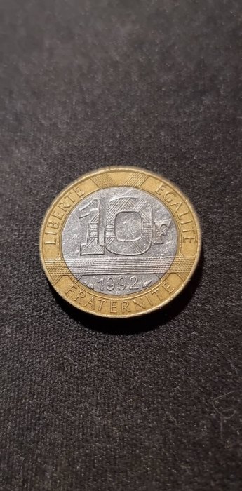  Frankreich 10 Franc 1992 Umlauf   