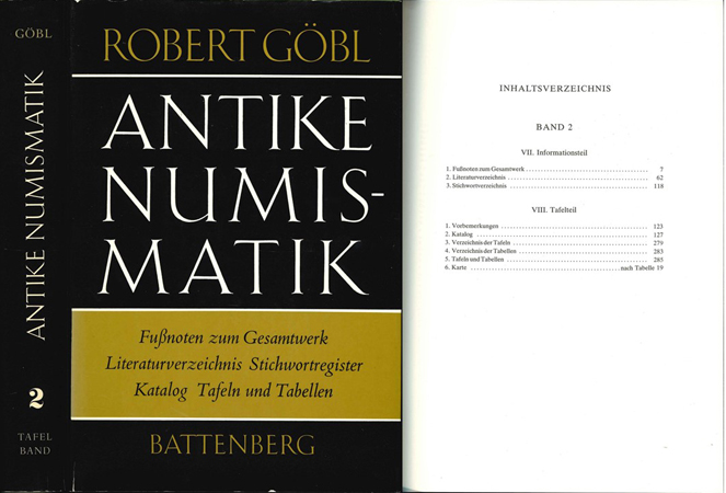  Robert Göbl; Antike Numismatik; Band II; München 1978   