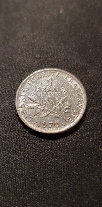  Frankreich 1 Franc 1970 Umlauf   