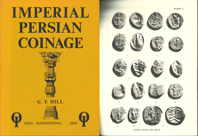  G.F.Hill; Imperial Persian Coinage; 1969   