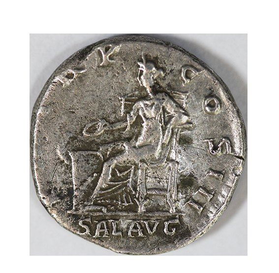  Hadrian 123 AD,AR Denarius 3,08g.   