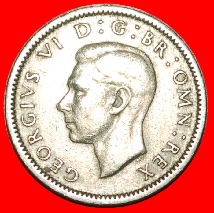  * MONOGRAMM (1947-1948): GROSSBRITANNIEN ★ 6 PENCE 1947 GEORG VI. (1937-1952)! OHNE VORBEHALT!   