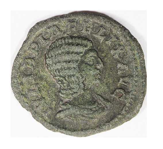  Julia Domna 215 AD,AE Limes Denarius 1,90g.   