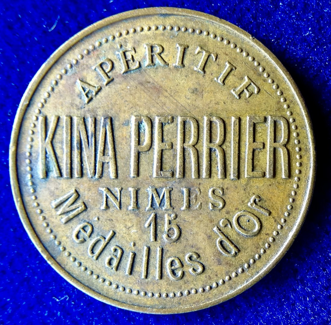  Nimes, France, Jeton - Token Kina Perrier ND (about 1900)   