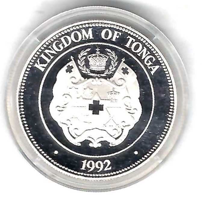  Tonga 1 Pa´anga 1994 Silber Golden Gate Münzenankauf Frank Maurer Koblenz N107   