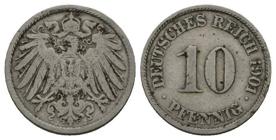  Kaiserreich; Kleinmünze, 1901   