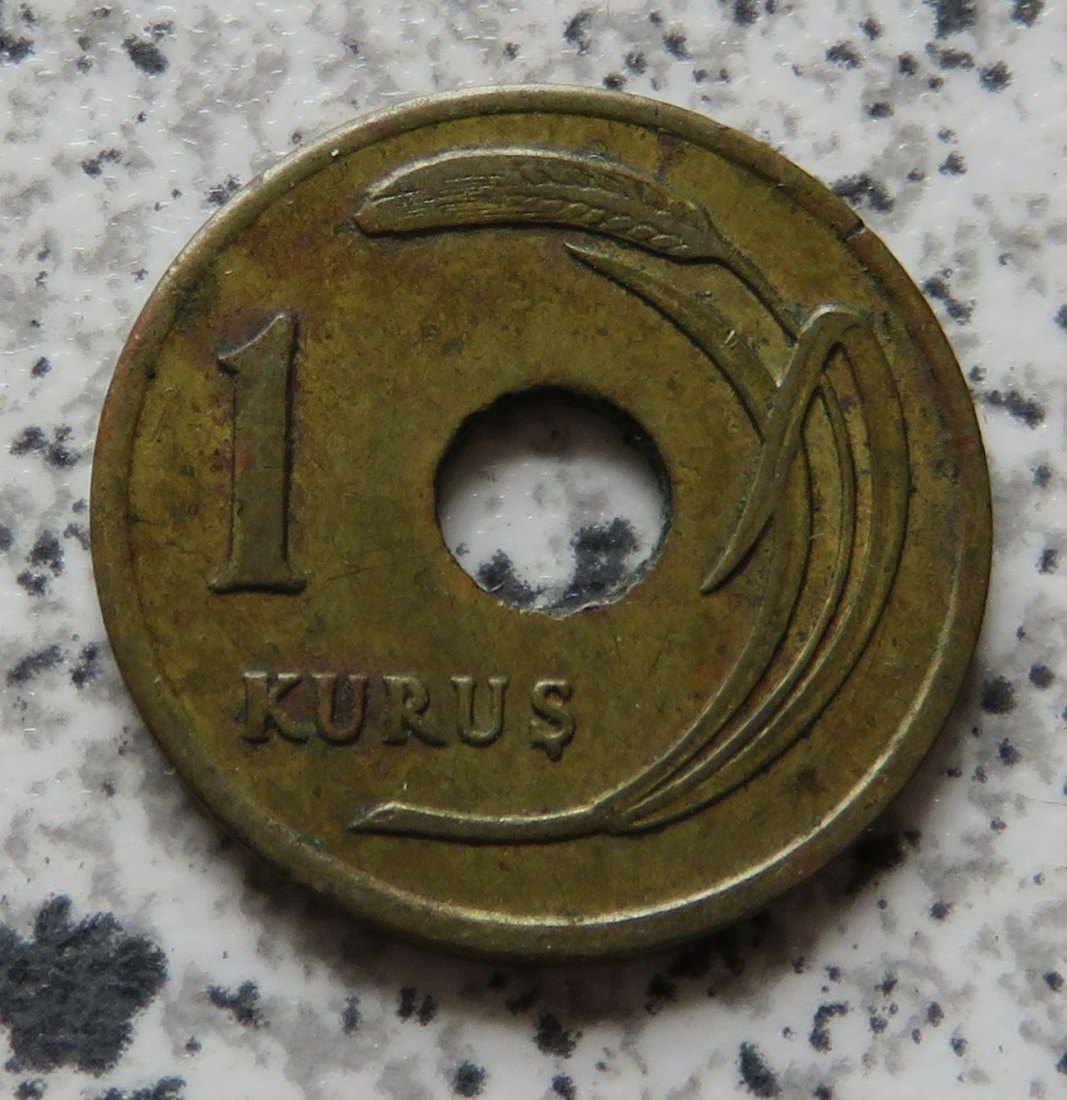  Türkei 1 Kurus 1948   
