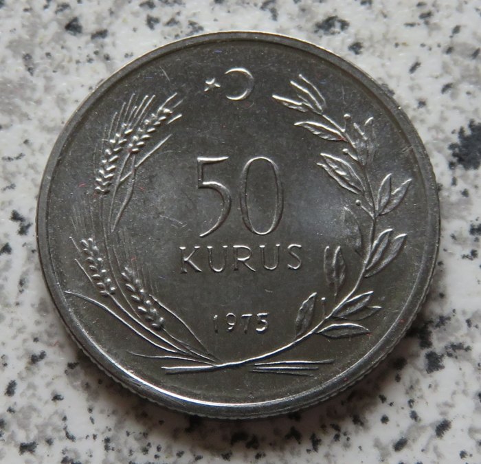  Türkei 50 Kurus 1975   