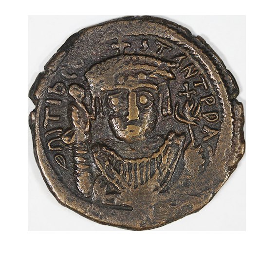 Tiberius II Constantinus 578-582,AE Folis , 12,15 g.