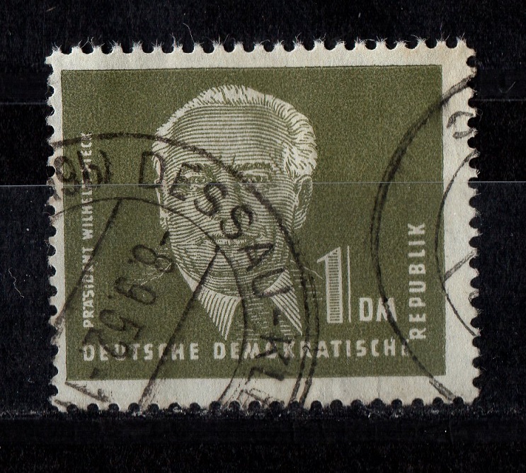  DDR 1950 Mi.253 Echt gelaufen / TOP Stempel Dessau   