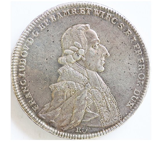  Würzburg,2 Thaler 1786 MP, Silber 56,05 g.   