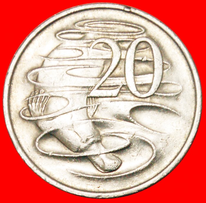 * SCHNABELTIER (1966-2022): AUSTRALIEN ★ 20 CENT 1977! ★OHNE VORBEHALT!