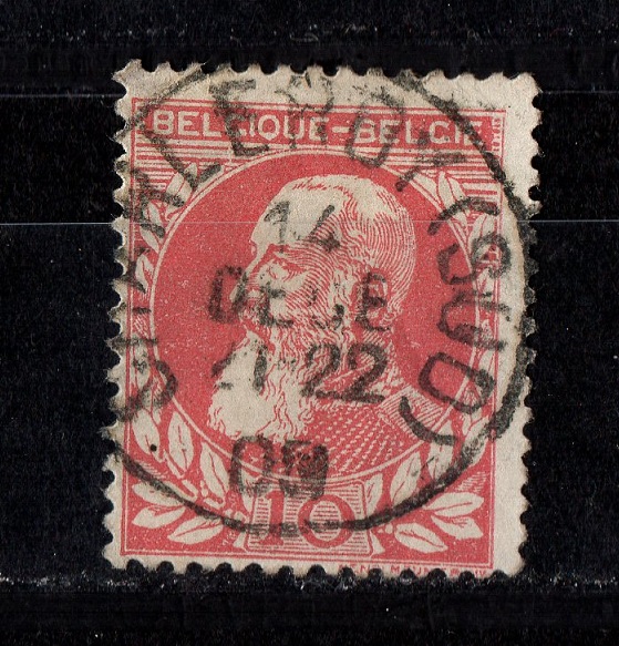  Belgien 10 c gestempelt / TOP Stempel/ siehe scan   