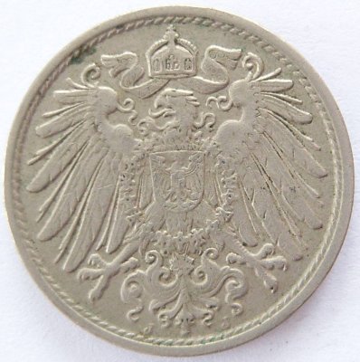  Deutsches Reich 10 Pfennig 1915 J K-N ss+   