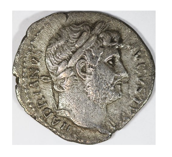  Hadrian 117-138 AD, AR Denarius , 2,82 g.   
