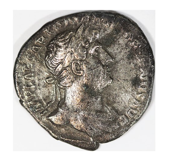  Hadrian 117-138 AD, AR Denarius , 3,19 g.   
