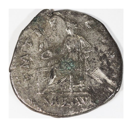  Hadrian 117-138 AD, AR Denarius , 3,19 g.   