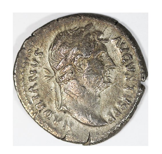  Hadrian 117-138 AD, AR Denarius , 2,99 g.   
