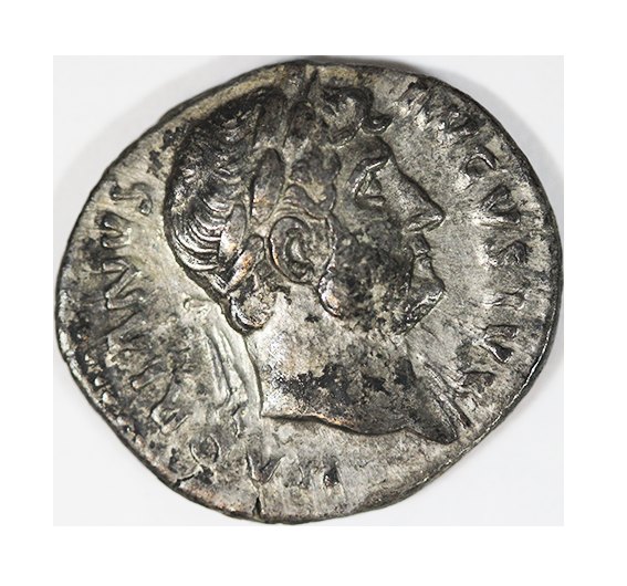  Hadrian 117-138 AD, AR Denarius , 3,03 g.   