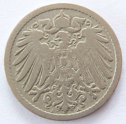 Deutsches Reich 5 Pfennig 1893 A K-N s   