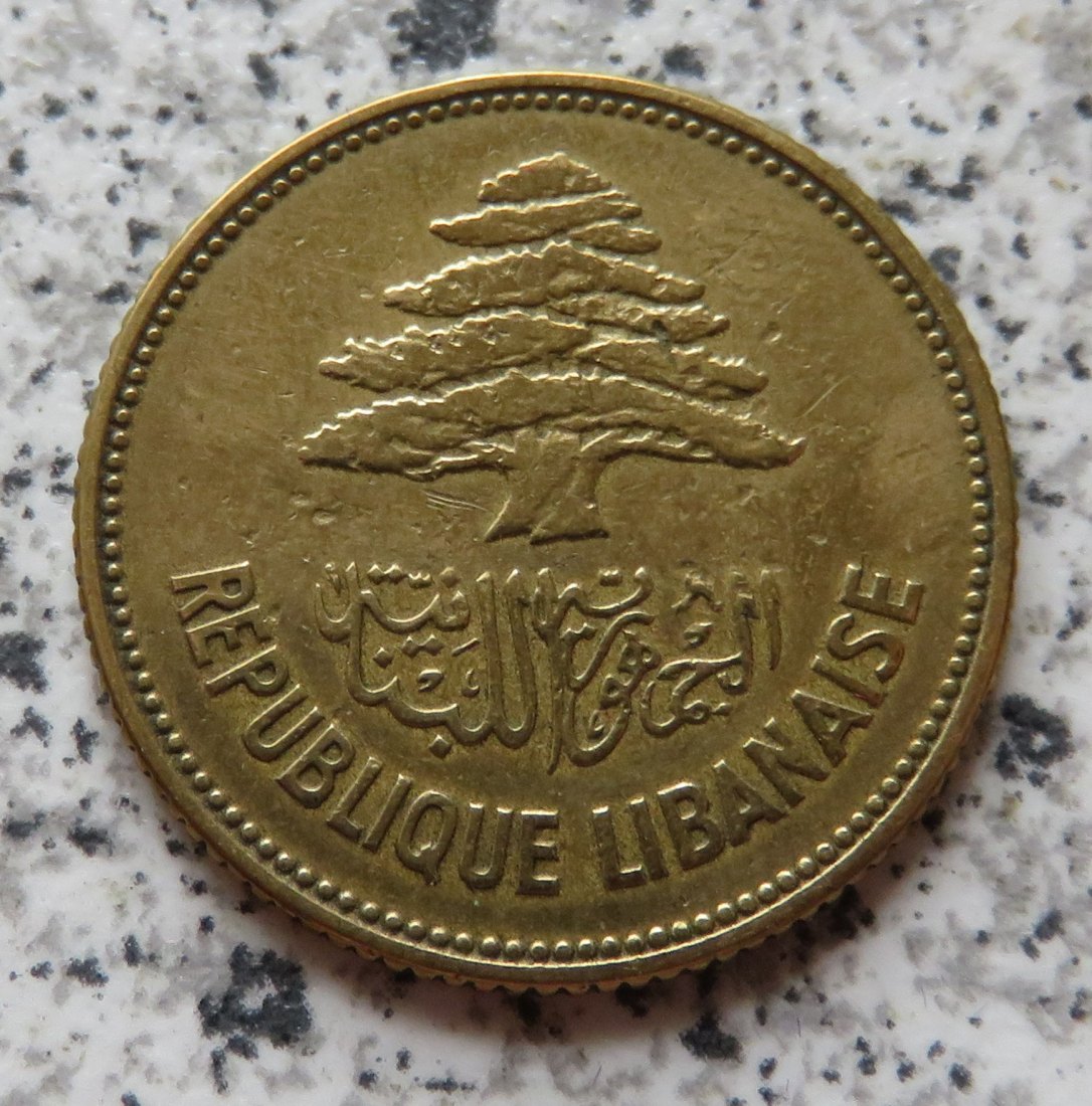  Libanon 25 Piaster 1952   