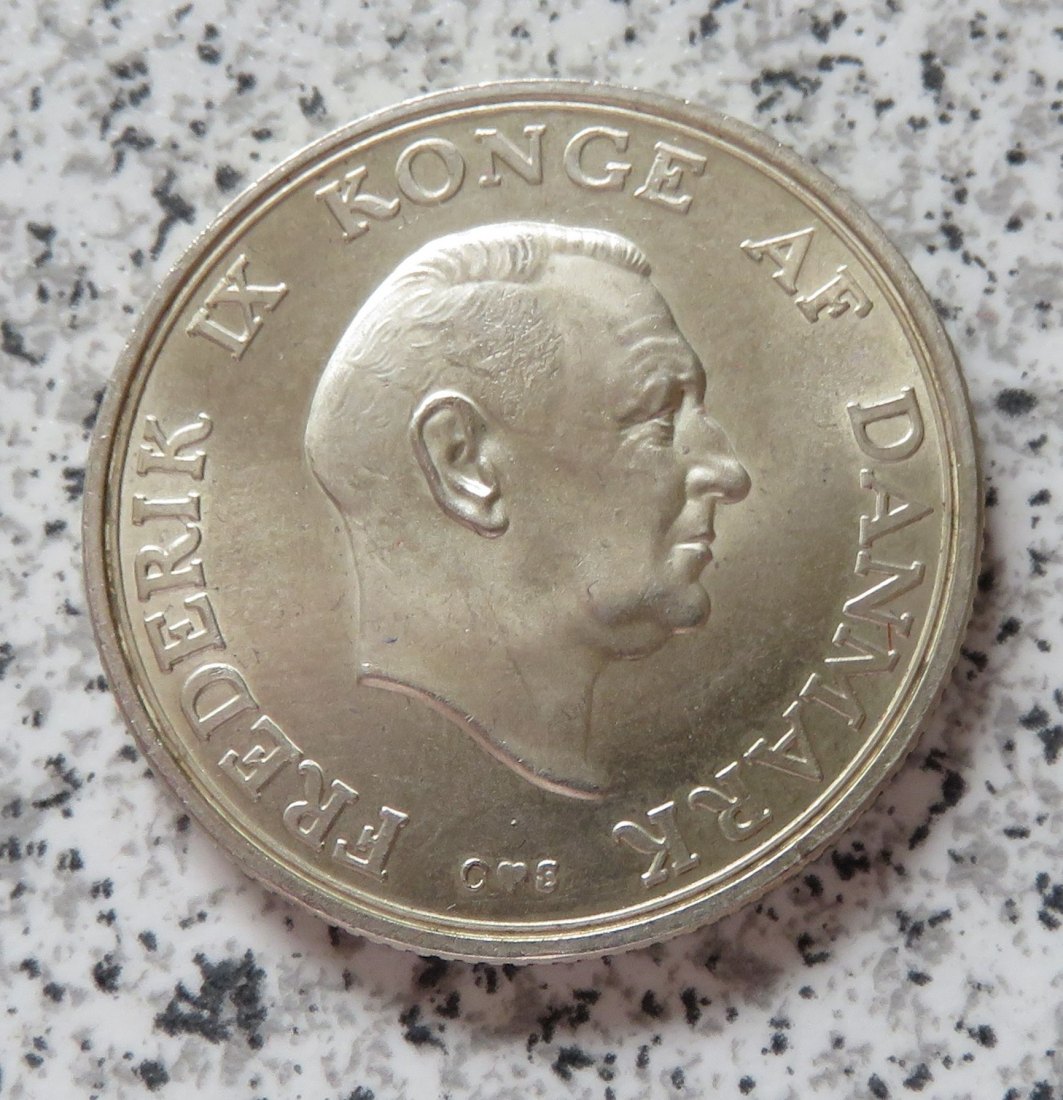  Dänemark 2 Kroner 1958   
