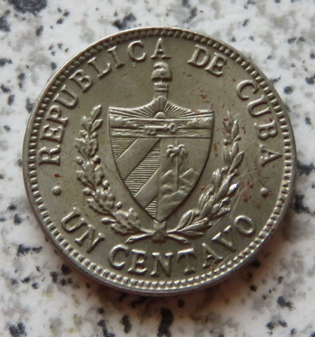  Cuba 1 Centavo 1961   