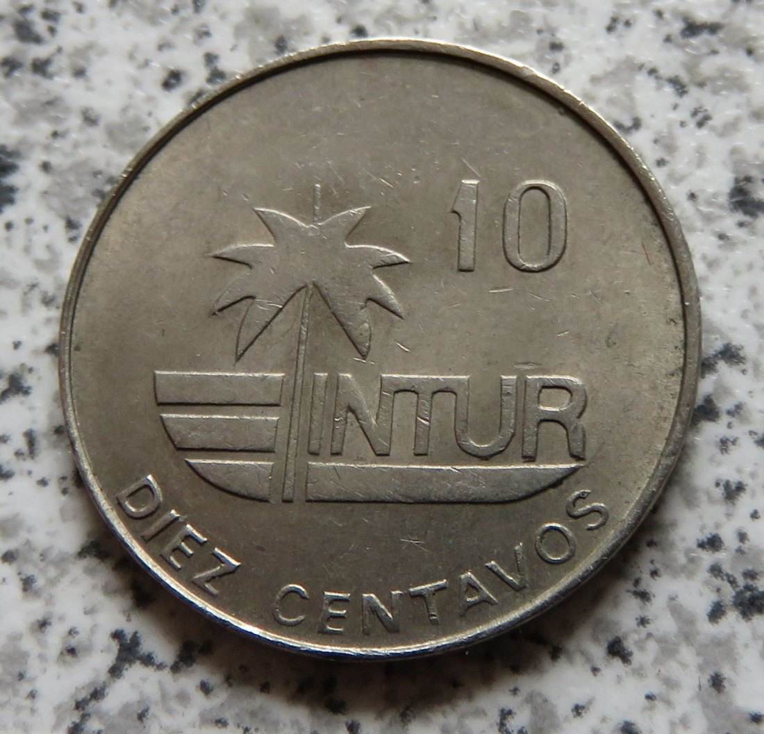  Cuba 10 Centavos 1981   