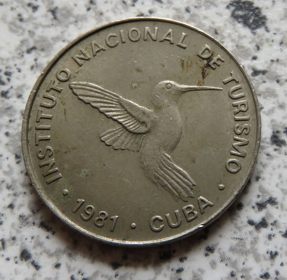  Cuba 10 Centavos 1981   