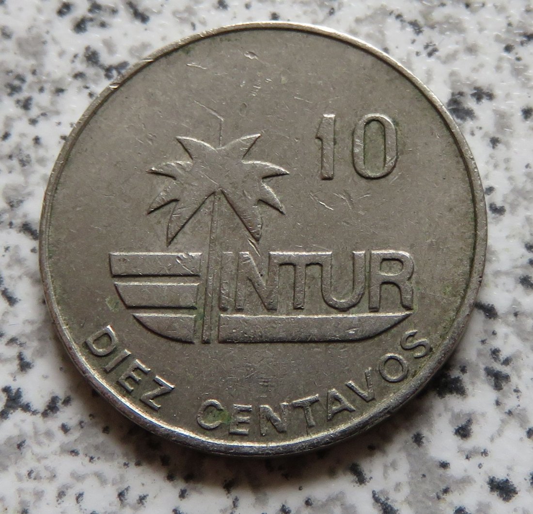  Cuba 10 Centavos 1981   