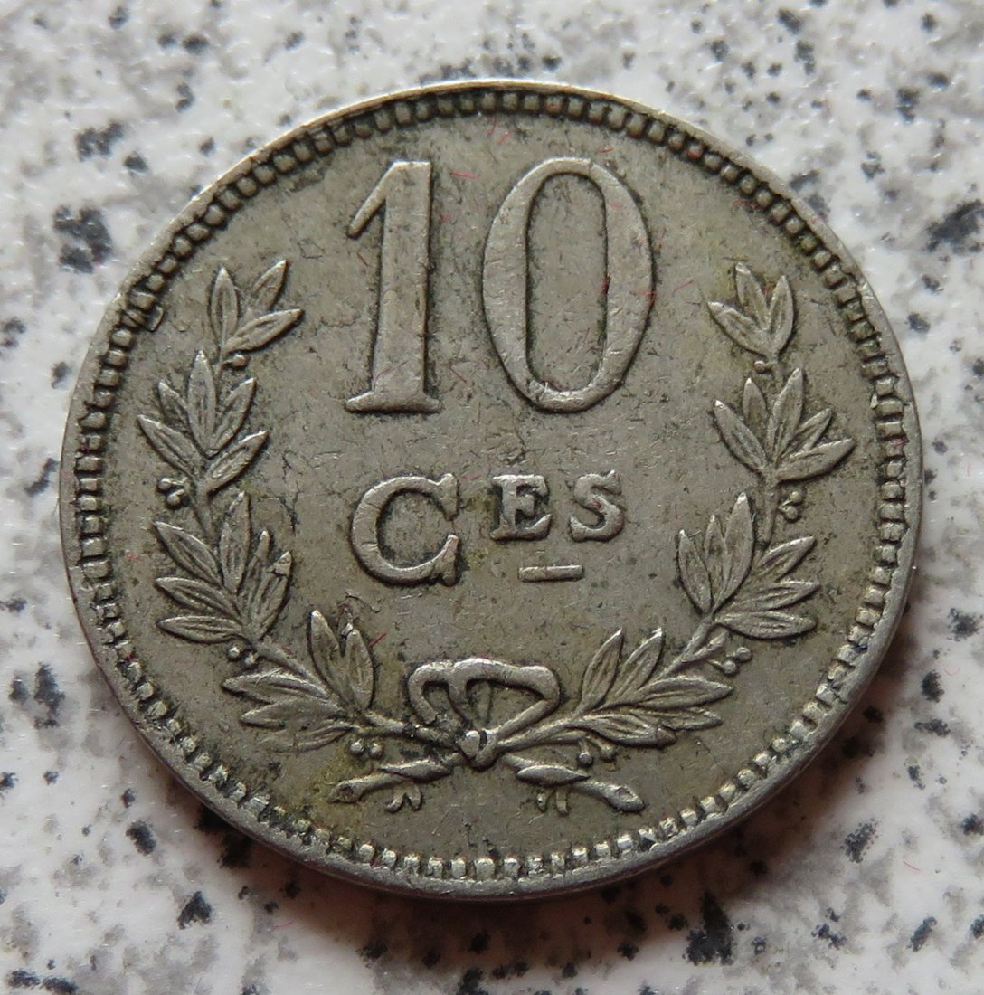  Luxemburg 10 Centimes 1924   