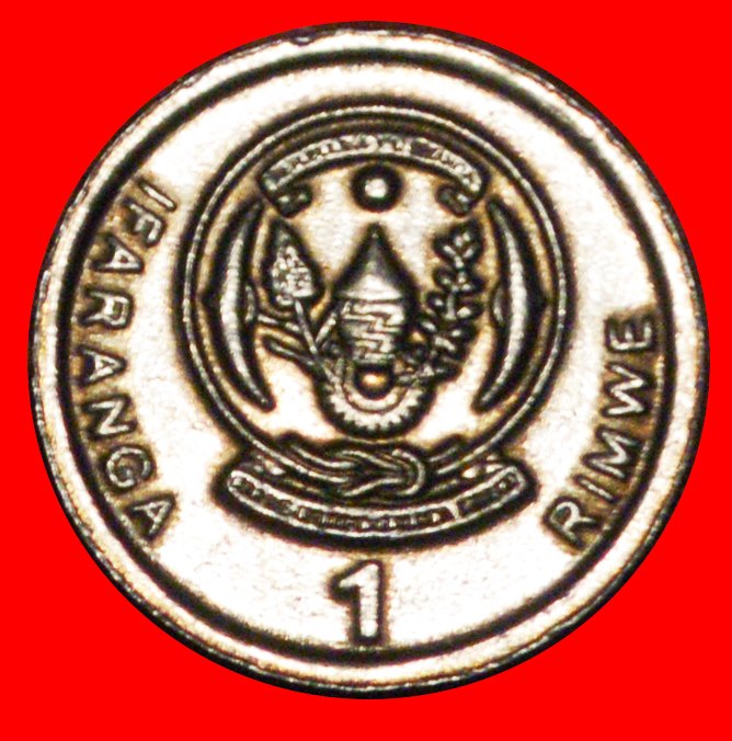  Ⰶ REIS: RUANDA ★ 1 FRANC 2003 VZGL STEMPELGLANZ! ★OHNE VORBEHALT!   