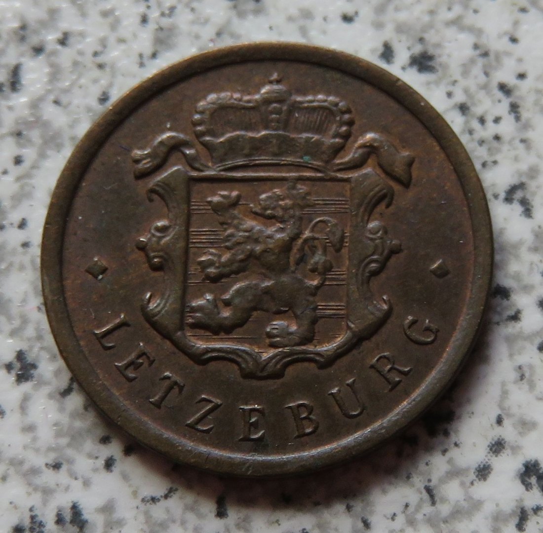  Luxemburg 25 Centimes 1946, besser   