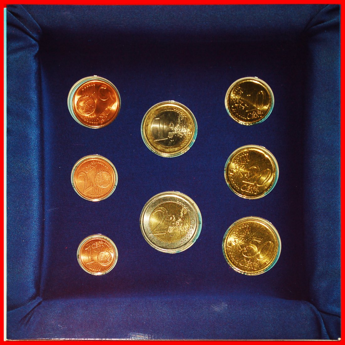  * ITALY: SAN MARINO ★ EURO MINT SET 2002 (8 COINS) RARE! ★LOW START ★ NO RESERVE!   