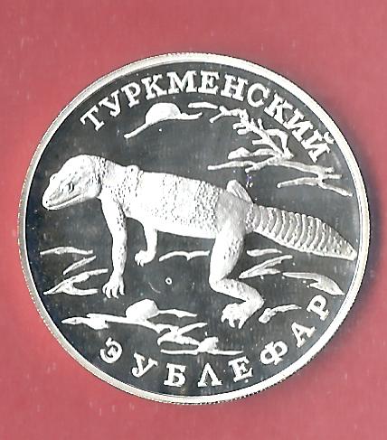  Russland 2 Rubel 1996 Gecko PP 17,75 Gr. Silber Münzenankauf Koblenz Frank Maurer p40   