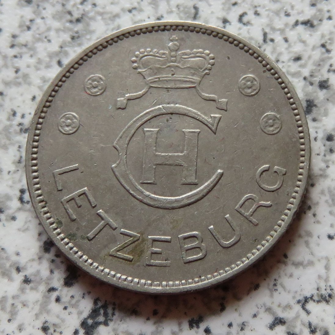  Luxemburg 1 Franc 1939   