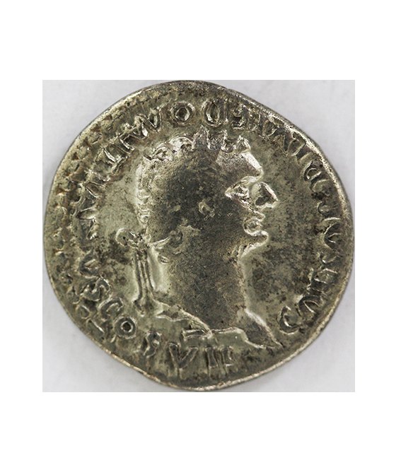 Domitian as Caesar under Titus 80 AD, AR Denarius , 2,92 g.