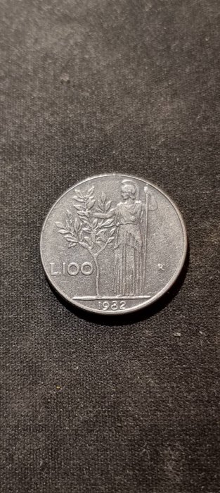  Italien 100 Lire 1982 Umlauf   