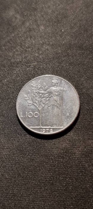  Italien 100 Lire 1975 Umlauf   